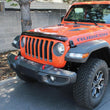 Load image into Gallery viewer, Westin 2018 Jeep Wrangler JL Wade Platinum Bug Shield - Smoke - Back View