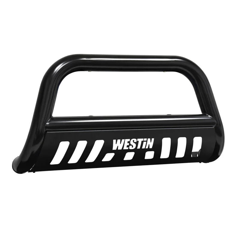 Westin 2019-2020 Chevrolet Silverado 1500 (Excl 2019 Silverado LD) E-Series Bull Bar - Black - Side View
