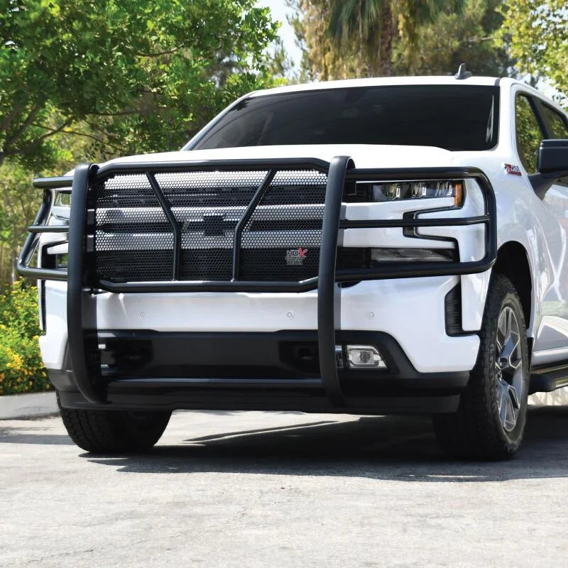 Westin 2019 Chevrolet Silverado 1500 HDX Grille Guard - Black - Installation View