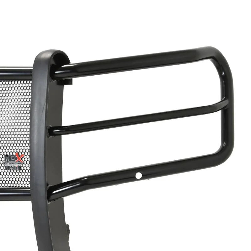 Westin 2019 Chevrolet Silverado 1500 HDX Grille Guard - Black w/ Sensors - Back View