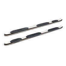Load image into Gallery viewer, Westin 2019 Chevrolet Silverado Crew Cab PRO TRAXX 5 W2W Oval Nerf Step Bars - Stainless Steel - Main Product View