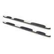 Load image into Gallery viewer, Westin 2019 Chevrolet Silverado Crew Cab PRO TRAXX 5 W2W Oval Nerf Step Bars - Stainless Steel - Side View