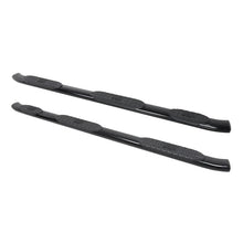 Load image into Gallery viewer, Westin 2019 Chevrolet Silverado Crew Cab w/ 6.5ft Bed PRO TRAXX 5 W2W Oval Nerf Step Bars - Black - Side View