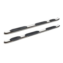 Load image into Gallery viewer, Westin 2019 Chevrolet Silverado Double Cab PRO TRAXX 5 W2W Oval Nerf Step Bars - Stainless Steel - Main Product View