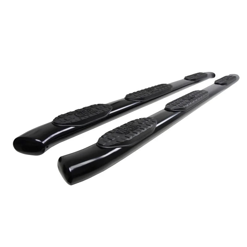 Westin 2019 Chevrolet Silverado Double Cab w/ 6.5in Bed PRO TRAXX 5 W2W Oval Nerf Step Bars - Black - Additional View 7