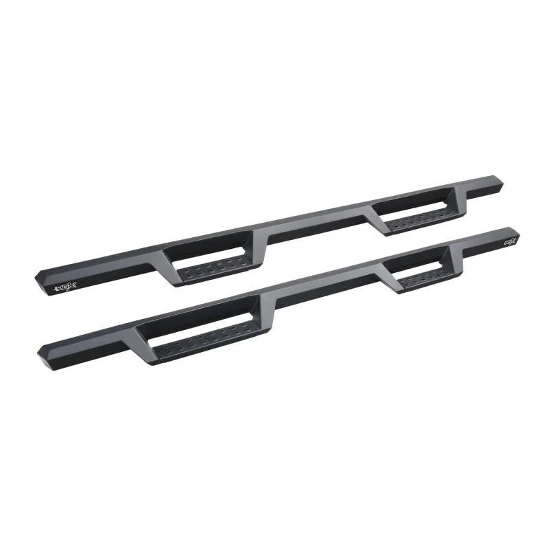 Westin 2019 Chevrolet Silverado / GMC Sierra 1500 Crew Cab Drop Nerf Step Bars - Textured Black - Main Product View