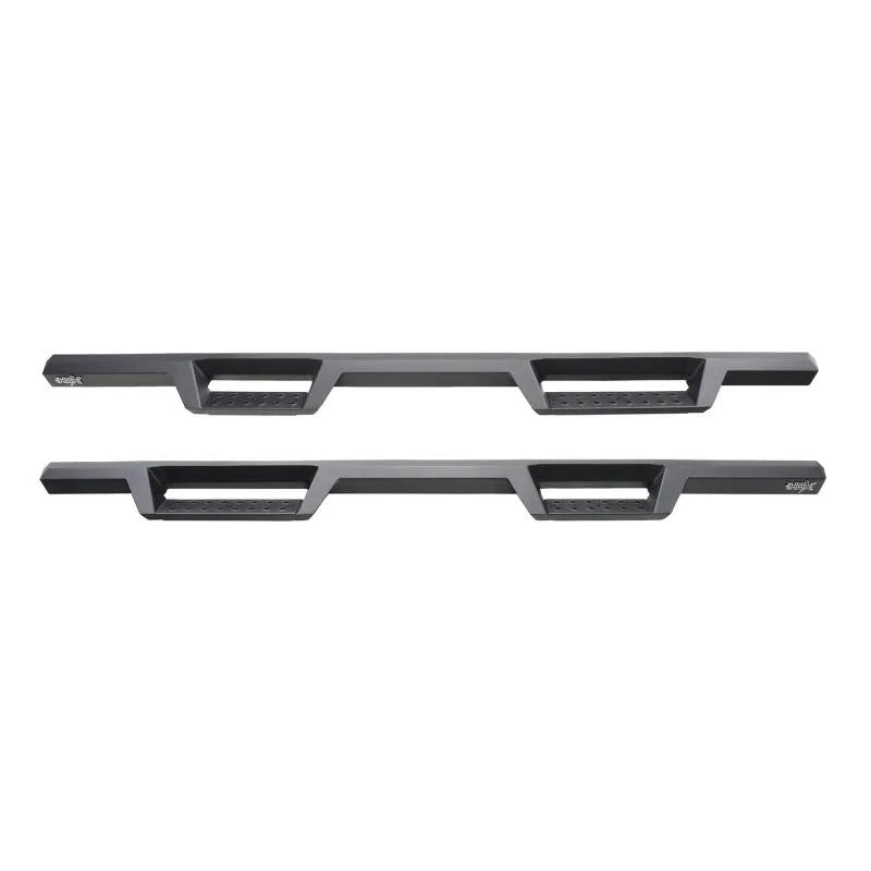 Westin 2019 Chevrolet Silverado / GMC Sierra 1500 Crew Cab Drop Nerf Step Bars - Textured Black - Additional View 11