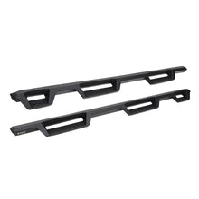 Load image into Gallery viewer, Westin 2019 Chevrolet Silverado/Sierra 1500 (5.5ft) Drop Wheel to Wheel Nerf Step Bars - Txt Black - Main Product View