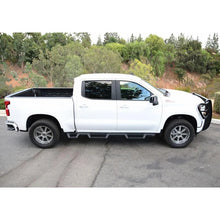 Load image into Gallery viewer, Westin 2019 Chevrolet Silverado/Sierra 1500 (5.5ft) Drop Wheel to Wheel Nerf Step Bars - Txt Black - Additional View 6