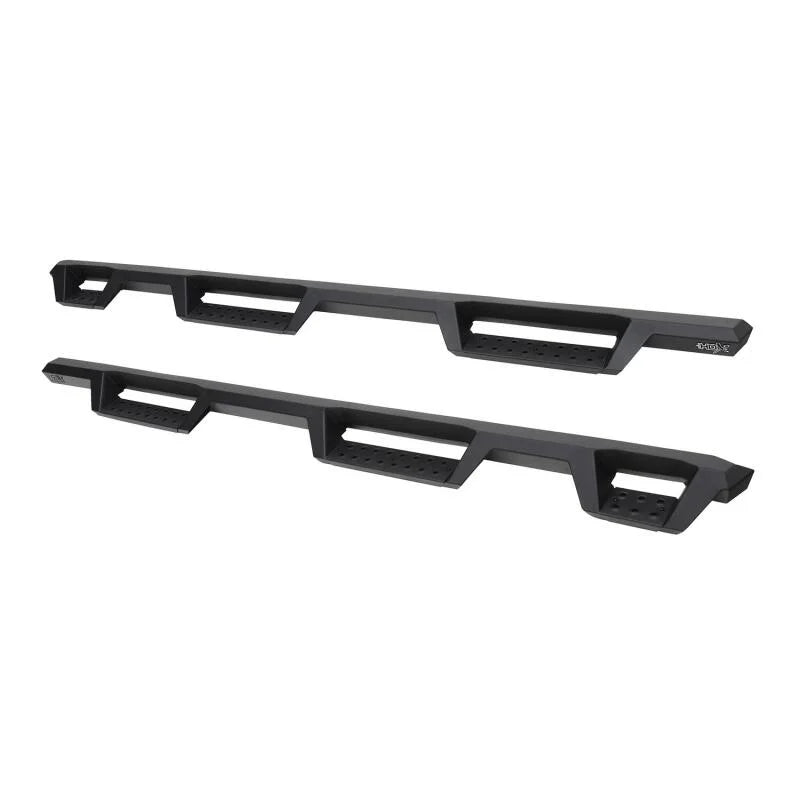 Westin 2019 Chevrolet Silverado/Sierra 1500 (5.5ft) Drop Wheel to Wheel Nerf Step Bars - Txt Black - Additional View 10