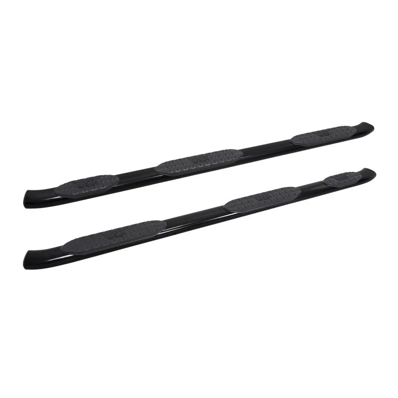 Westin 2019 Chevrolet Silverado/Sierra 1500 CC (5.5ft) PRO TRAXX 5 WTW Oval Nerf Step Bars - Black - Main Product View