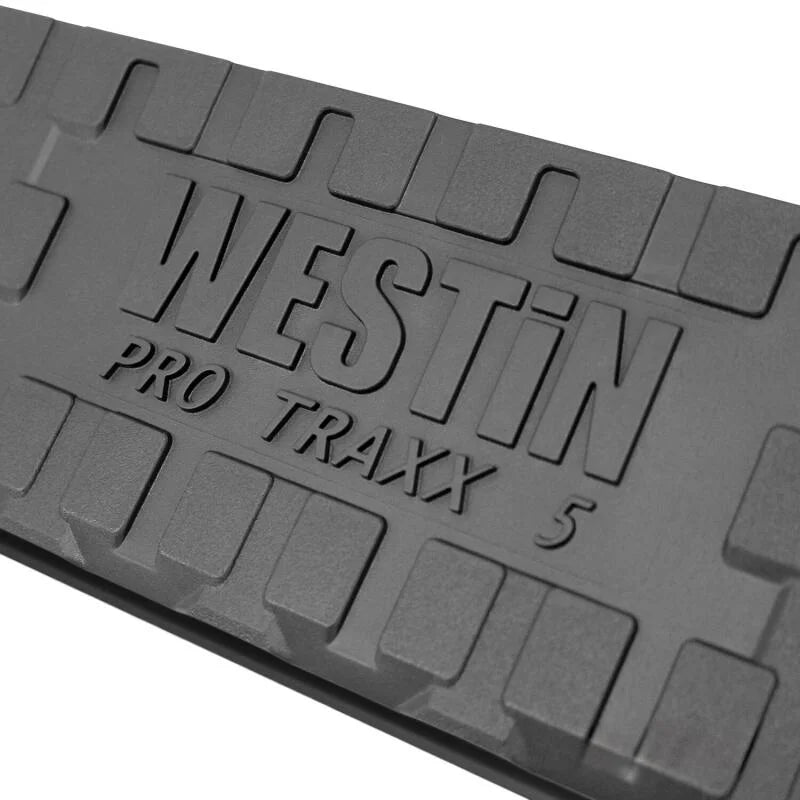 Westin 2019 Chevrolet Silverado/Sierra 1500 CC (5.5ft) PRO TRAXX 5 WTW Oval Nerf Step Bars - Black - Additional View 11