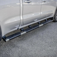 Load image into Gallery viewer, Westin 2019 Chevrolet Silverado/Sierra 1500 Crew Cab (5.5ft) R5 Modular Nerf Step Bars - SS - Side View