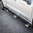 Load image into Gallery viewer, Westin 2019 Chevrolet Silverado/Sierra 1500 Crew Cab (5.5ft) R5 Modular Nerf Step Bars - SS - Back View