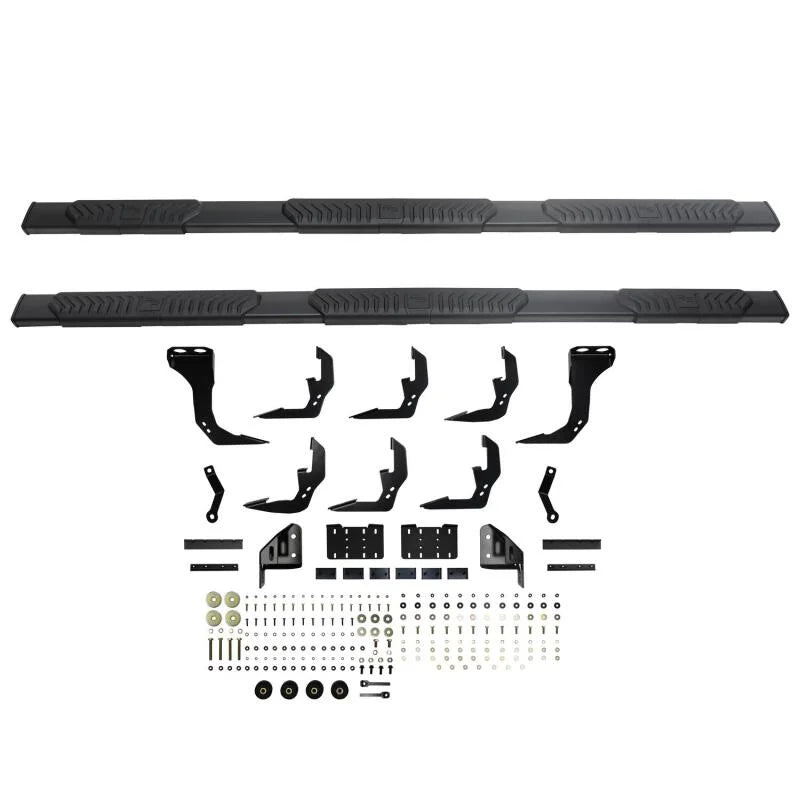 Westin 2019 Chevrolet Silverado/Sierra 1500 Crew Cab (6.5ft) R5 Modular Nerf Step Bars - Black - Additional View 7