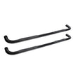 Load image into Gallery viewer, Westin 2019 Chevrolet Silverado/Sierra 1500 Crew Cab E-Series 3 Nerf Step Bars - Black - Main Product View