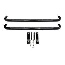Load image into Gallery viewer, Westin 2019 Chevrolet Silverado/Sierra 1500 Crew Cab E-Series 3 Nerf Step Bars - Black - Additional View 6