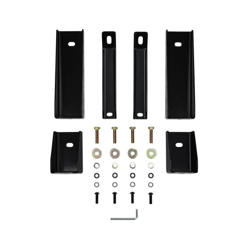 Westin 2019 Chevrolet Silverado/Sierra 1500 Crew Cab E-Series 3 Nerf Step Bars - SS - Side View
