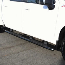 Load image into Gallery viewer, Westin 2019 Chevrolet Silverado/Sierra 1500 Crew Cab Non LD PRO TRAXX 4 Oval Nerf Step Bars - Black - Additional View 5