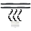 Load image into Gallery viewer, Westin 2019 Chevrolet Silverado/Sierra 1500 Crew Cab Non LD PRO TRAXX 5 Oval Nerf Step Bars - Black - Additional View 9