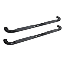 Load image into Gallery viewer, Westin 2019 Chevrolet Silverado/Sierra 1500 Crew Cab Platinum 4 Oval Nerf Step Bars - Black - Main Product View