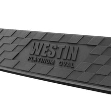 Load image into Gallery viewer, Westin 2019 Chevrolet Silverado/Sierra 1500 Crew Cab Platinum 4 Oval Nerf Step Bars - Black - Additional View 5