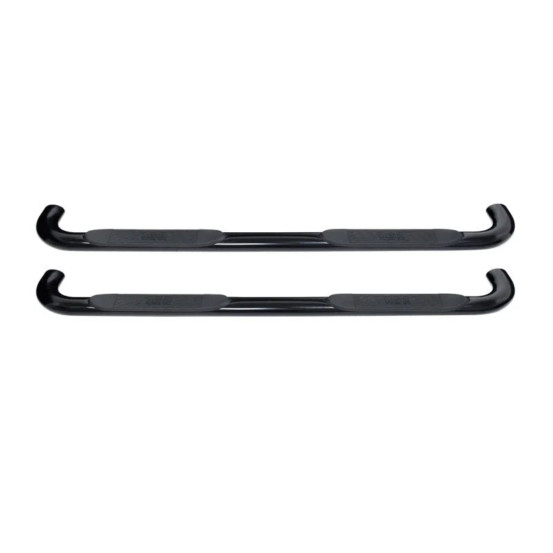 Westin 2019 Chevrolet Silverado/Sierra 1500 Crew Cab Platinum 4 Oval Nerf Step Bars - Black - Additional View 8