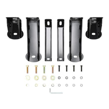 Load image into Gallery viewer, Westin 2019 Chevrolet Silverado/Sierra 1500 Crew Cab Platinum 4 Oval Nerf Step Bars - Black - Additional View 9