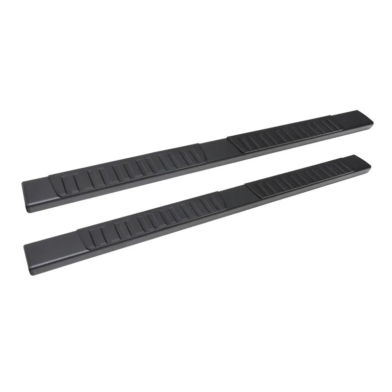 Westin 2019 Chevrolet Silverado/Sierra 1500 Crew Cab R7 Nerf Step Bars - Black - Main Product View