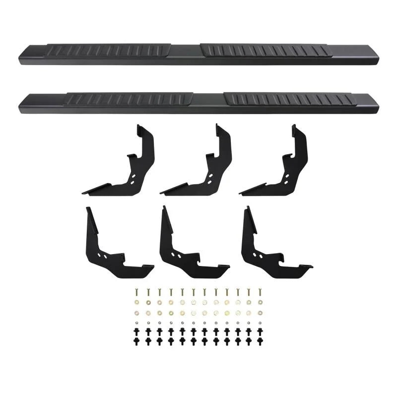 Westin 2019 Chevrolet Silverado/Sierra 1500 Crew Cab R7 Nerf Step Bars - Black - Additional View 11