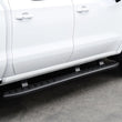 Load image into Gallery viewer, Westin 2019 Chevrolet Silverado/Sierra 1500 Crew Cab Thrasher Running Boards - Textured Black - Installation View