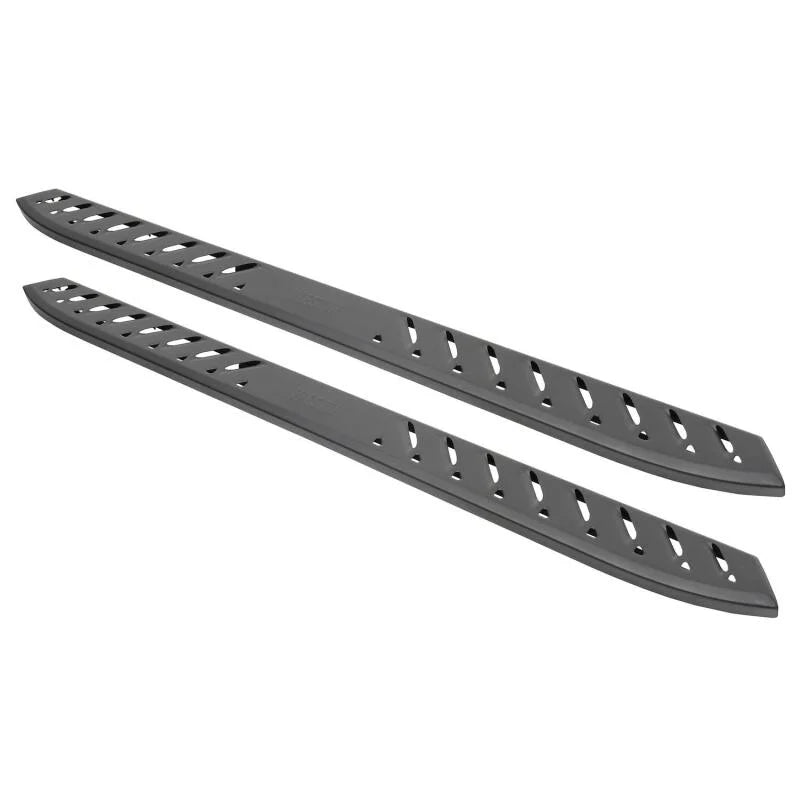 Westin 2019 Chevrolet Silverado/Sierra 1500 Crew Cab Thrasher Running Boards - Textured Black - Additional View 9