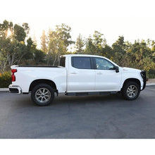 Load image into Gallery viewer, Westin 2019 Chevrolet Silverado/Sierra 1500 Crew Cab Xtreme Nerf Step Bars - Textured Black - Back View