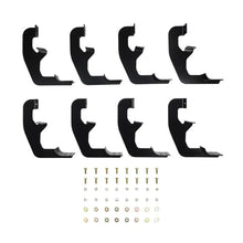 Load image into Gallery viewer, Westin 2019 Chevrolet Silverado/Sierra 1500 Double/CC Premier Oval Nerf Step Bar Mount Kit - Black - Main Product View