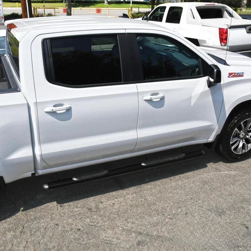 Westin 2019 Chevrolet Silverado/Sierra 1500 Double/CC Premier Oval Nerf Step Bar Mount Kit - Black - Additional View 5