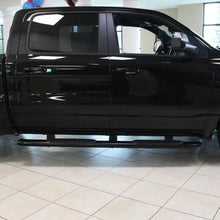 Load image into Gallery viewer, Westin 2019 Ram 1500 Crew Cab (Excl. 2019 Ram 1500 Classic) PRO TRAXX 5 Oval Nerf Step Bars - Black - Back View