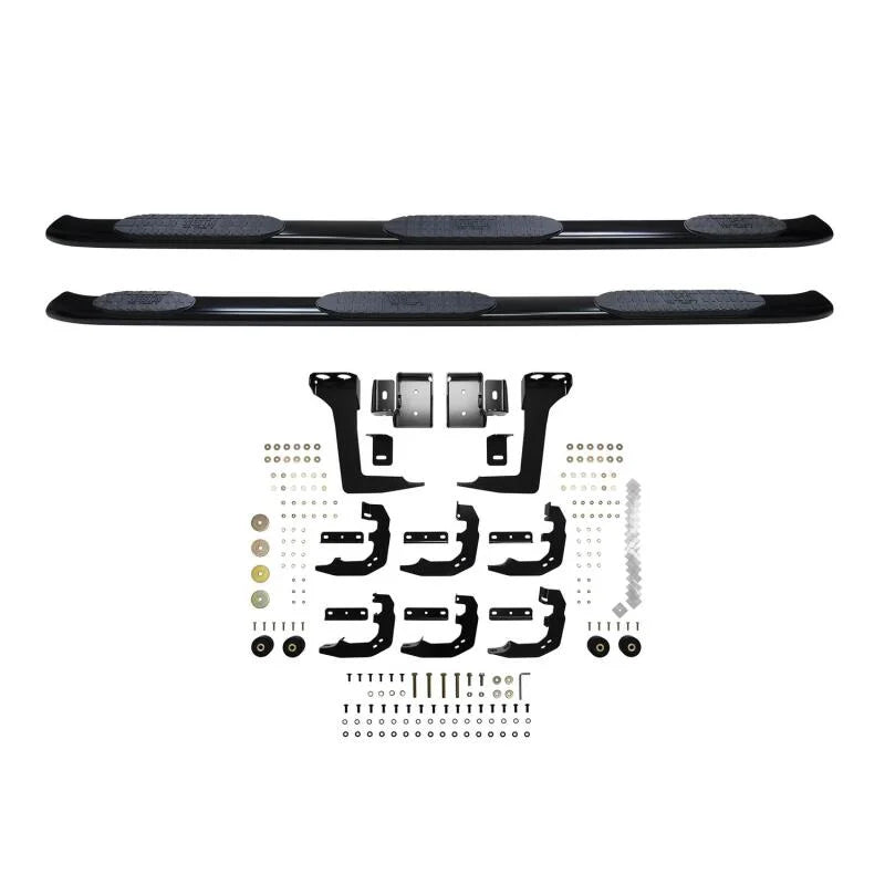 Westin 2019 Ram 1500 Crew Cab w/ 6.5ft Bed PRO TRAXX 5 W2W Oval Nerf Step Bars - Black - Additional View 5