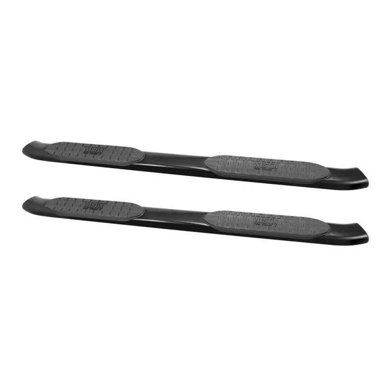 Westin 2019 Ram 1500 Quad Cab (Excl Classic) PRO TRAXX 5 Oval Nerf Step Bars - Black - Additional View 5