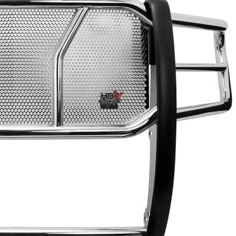 Westin 2020 Chevrolet Silverado 2500/3500 HDX Grille Guard - Stainless Steel - Side View