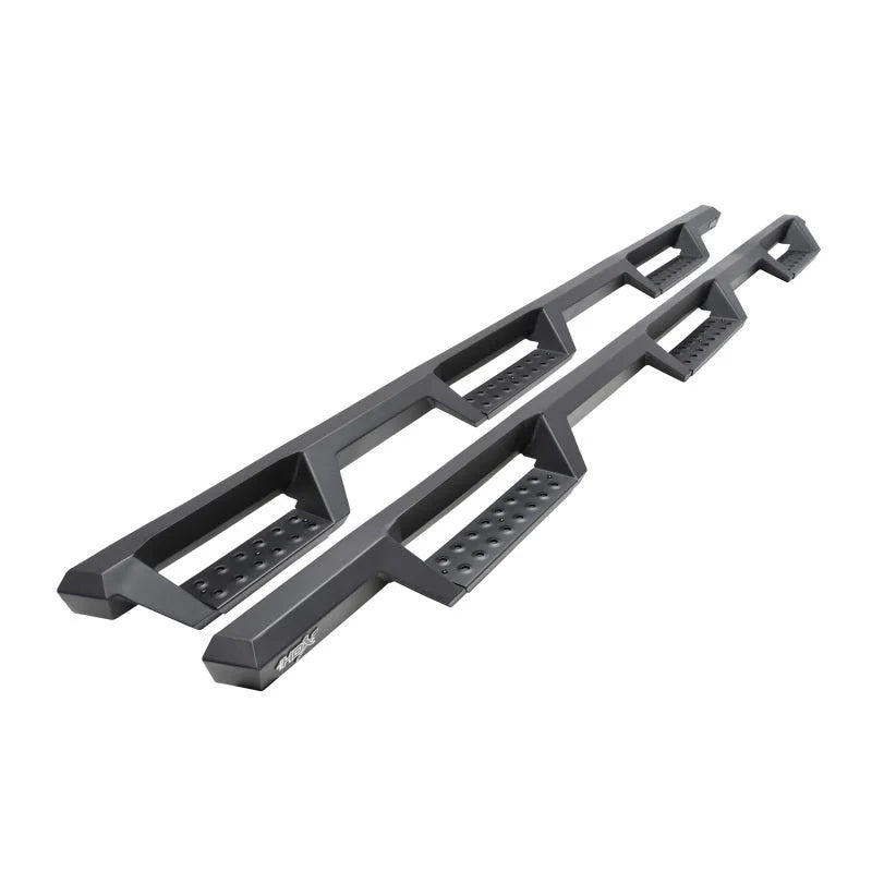 Westin 2020 Chevy Silverado 2500/3500 Crew Cab (6.5ft Bed) HDX W2W Nerf Step Bars - Textured Black - Main Product View