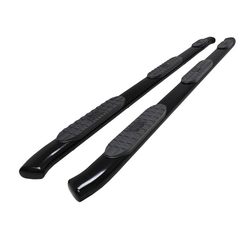 Westin 2020 Chevy Silverado 2500/3500 Crew Cab (6.5ft Bed) PRO TRAXX Oval W2W Nerf Step Bars - Black - Main Product View