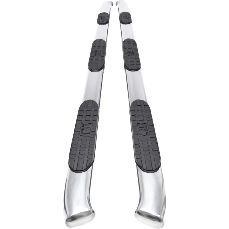 Westin 2020 Chevy Silverado 2500/3500 Crew Cab (8ft Bed) PRO TRAXX Nerf Step Bars - Stainless Steel - Additional View 6
