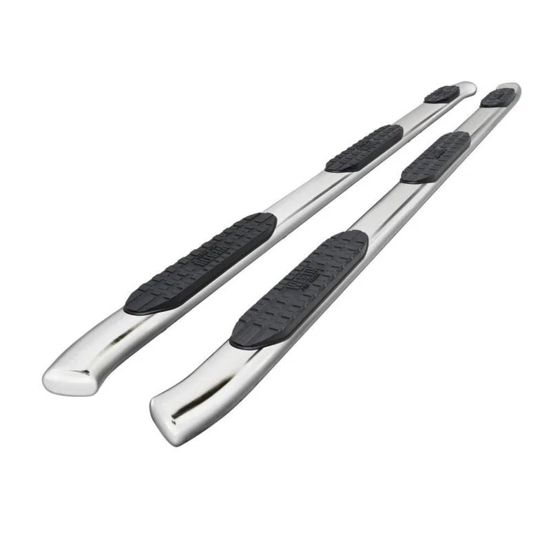 Westin 2020 Chevy Silverado 2500/3500 Double Cab (8ft Bed) PRO TRAXX 5 Oval W2W Nerf Bars - SS - Main Product View