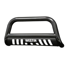 Load image into Gallery viewer, Westin 2020 Chevy Silverado 2500/3500 E-Series Bull Bar - Black - Installation View