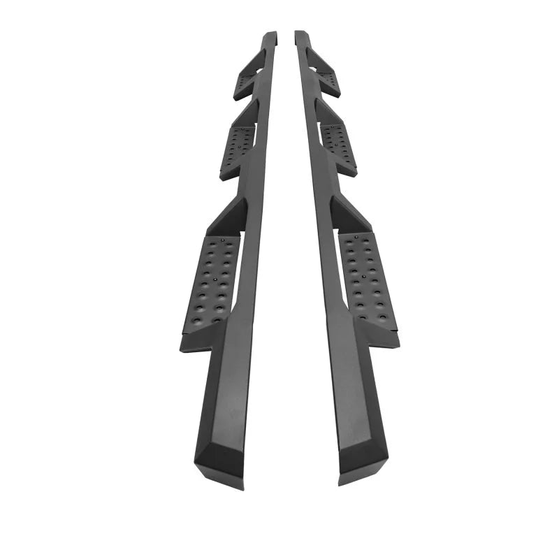 Westin 2020 Chevy Silverado 2500/3500 HDX Drop W2W Nerf Step Bars - Textured Black - Side View
