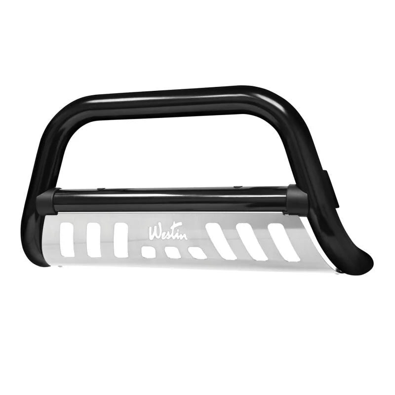 Westin 2020 Chevy Silverado 2500/3500 Ultimate Bull Bar - Black - Side View