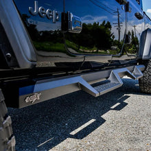 Load image into Gallery viewer, Westin 2020 Jeep Gladiator HDX Drop Nerf Step Bars - Textured Black - Side View