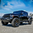 Load image into Gallery viewer, Westin 2020 Jeep Gladiator HDX Drop Nerf Step Bars - Textured Black - Installation View