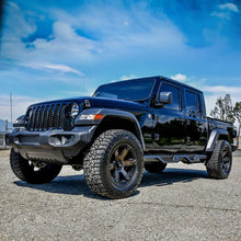 Load image into Gallery viewer, Westin 2020 Jeep Gladiator HDX Drop Nerf Step Bars - Textured Black - Installation View