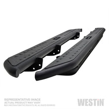 Load image into Gallery viewer, Westin 2020 Jeep Gladiator Outlaw Nerf Step Bars - Textured Black - Side View